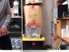 Straight Asian Twink Caught Shoplifting Fucked By Black Gay Officer