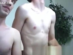 Canadian straight men gay porno Aiden dropped to his knees on the