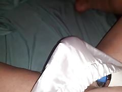 Vibed in satin panties