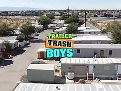 TRAILERTRASHBOYS Wesley Woods Banged Outdoors By Jack Dixon