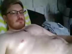wank on bed