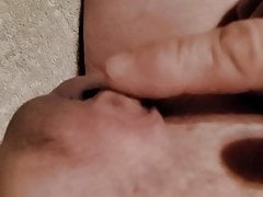 Slo-Mo! My Micro Cock Growing Long To Squirt A Load Of Cum!!