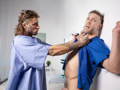 Long-haired top  Bo Sinn gets fucked in the ass deeper