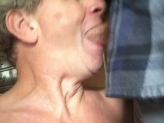 two Fellows Feed Penises And Spunk To 1 Faggot Named Stewart Bowman