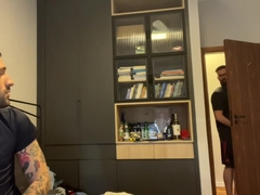 Sucking Cock After Getting Caught Jerking Off With Igor Lucios