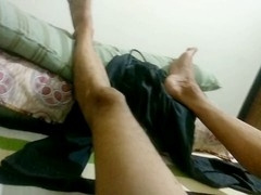 fineplayx masturbating with a big cock in bedroom