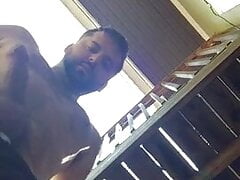 Jerking Off outdoor