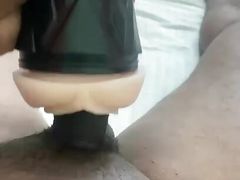 FLASHLIGHT MASTURBATING