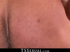 TSSexual.com - Nina Lawless finds Nick waiting shirtless ready for action now