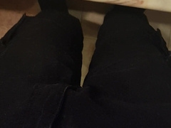 Urinating in a jar to flash off all my golden yellow liquid (because one of you asked me to)