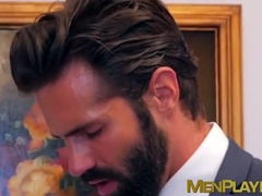 Dani Robles And Dario Beck In Stud Gets His Butt Hole Drilled By Businessman As He Moans