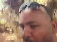 Bear sucking and eating 15