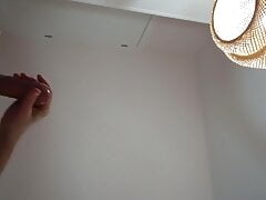 I wank my fat dick to better fuck my tgirl friend with tight asshole  #12