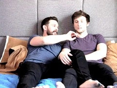 Handsome handsome hot, men fuck men, two dick kiss