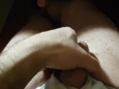 Uncut Cumshot Foreskin Play Orgasm watching Porn 7