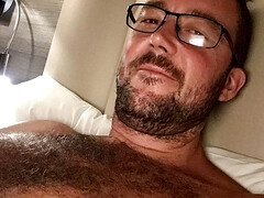 Daddy ties me up and shaves my body, then he fucks his boy.
