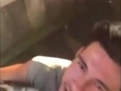 Cute cock sucker and cum eater