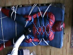 Spiderman gets an milking