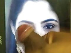 Nikhitha Vimal South Indian Mallu Actress Cocking tribute