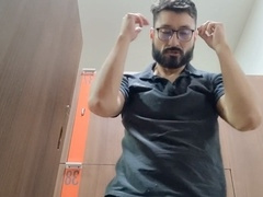 Episode 1: ElFlaco gets naked on a video call after a sweaty gym session!