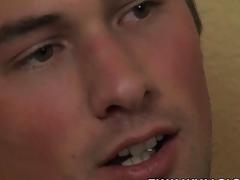 This twink has defined ab muscles and he loves masturbating