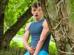 TWINKPOP - Maverick Sun And Callum West Flirt In A Sauna, Then Deepthroat Each Other's Boners