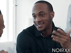 Black stepbro studs Trent King and Zario Travezz fuck hard