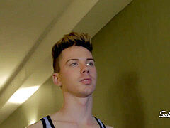 SuburbanBoy's Kyler Ash gets poked by a machine