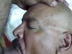 latino swallowing hot cum