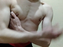 Russian Boy Plays with his Bod, Arse and Rod