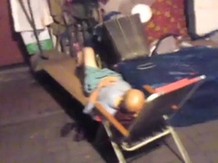Str8 spy and touching a homeless23