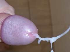 Juicy Cumshot in Slow Motion With Moaning