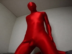 全身をタイツで覆うと言う男ゼンタイフェチ