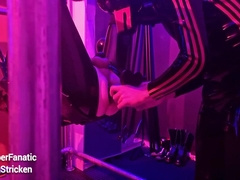 Anal Odyssey - Chastity Rubber Dog Stuffed With Dick And The Sling