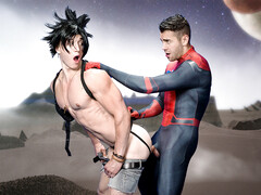 Energized men get steamy fucking in glorious kinks