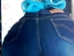 Cum Tribute - Hidori Rose Lucoa Cosplay Butt