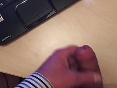 Im Buero wieder geil