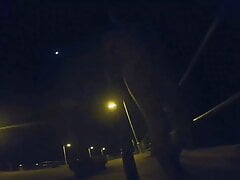 Coffs Harbour Jetty Run NAKED! Risky Public nudity