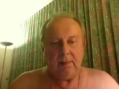 Grandpa Strokes on Webcam9999