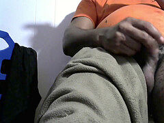 small rigid manhood edging and spunk