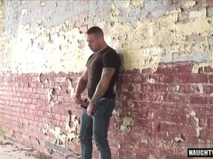 Watch Buttfuck Hookup & Jizz flow from giant Dinky Jock's tight ass