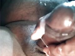 See the cum from my cock