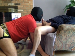 Kicked Back For A Blowjob