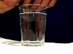 Cumshot in Water