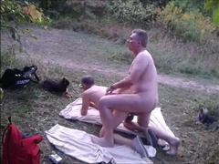 Bareback Gay Couple's Adventure at Birkensee Lake 2