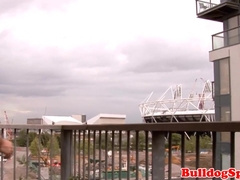 Torn UK goth humped by fat weenie