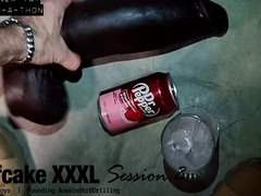 Beefcake Xxxl: Session 2 - Str8 Aussie Guy Takes On Monster Dildo On Fuck Machine