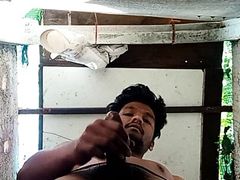 Bathroom big desi cook masturbation