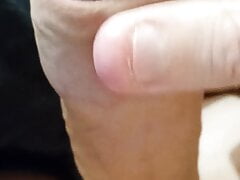 Guy cums from handjob