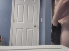 P.O.V You spy on me in the shower but I notice the camera.